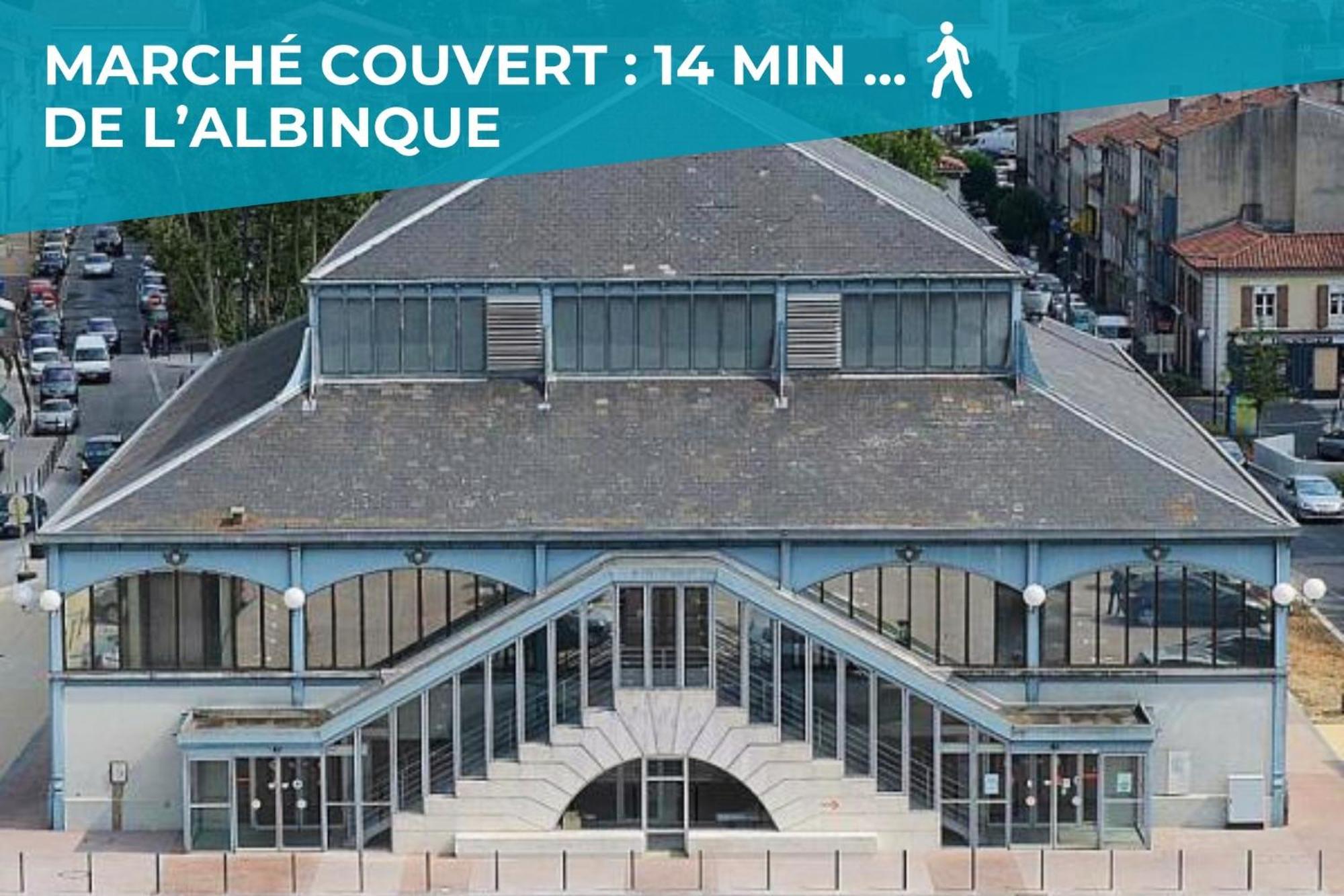 L'Intemporel - T2 Terrasse Couverte En Hypercentre Castres  Bagian luar foto